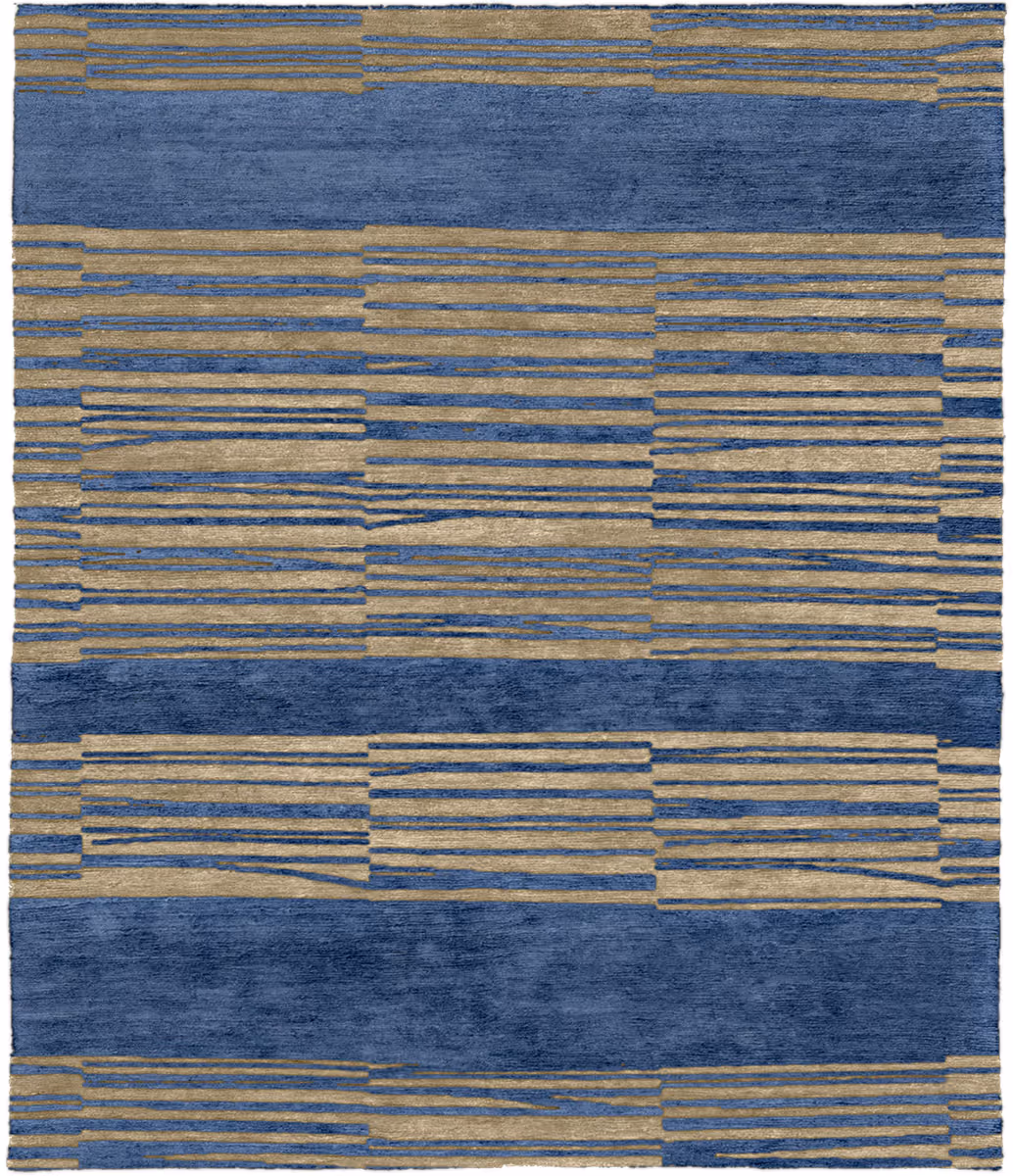 Hyacinth A Wool Hand Knotted Tibetan Rug