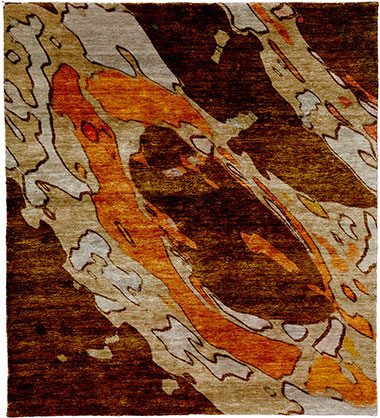 Calca D Silk Wool Hand Knotted Tibetan Rug Product Image