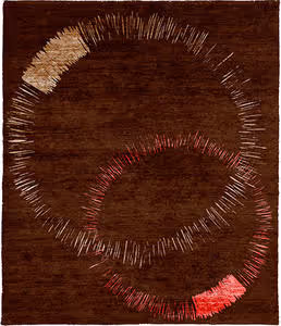 Weberite Highland Silk Wool Hand Knotted Tibetan Rug Product Image