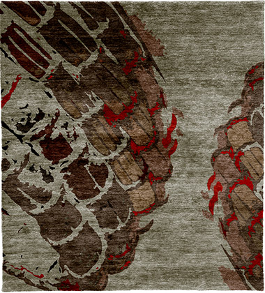 Copiapite B Wool Hand Knotted Tibetan Rug Product Image