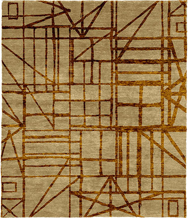 Bowhill Wool Hand Knotted Tibetan Rug Product Image