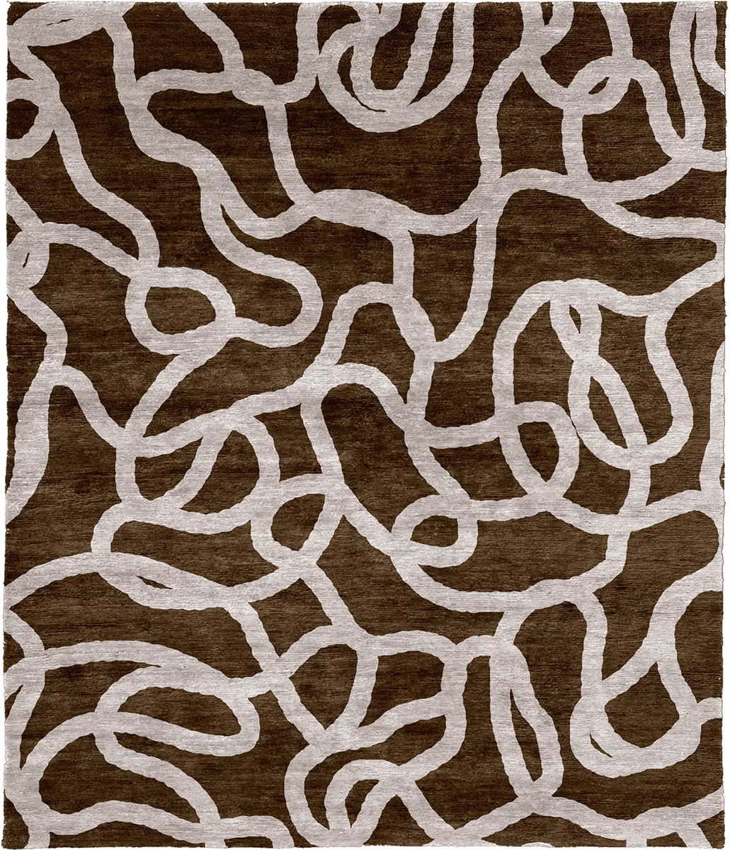 Alsvid Wool Hand Knotted Tibetan Rug