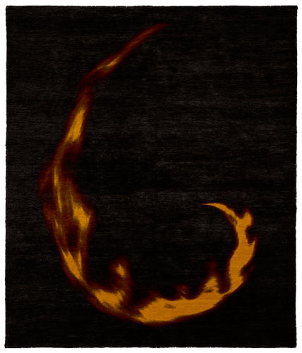 Flame A Wool Hand Knotted Tibetan Rug Product Image