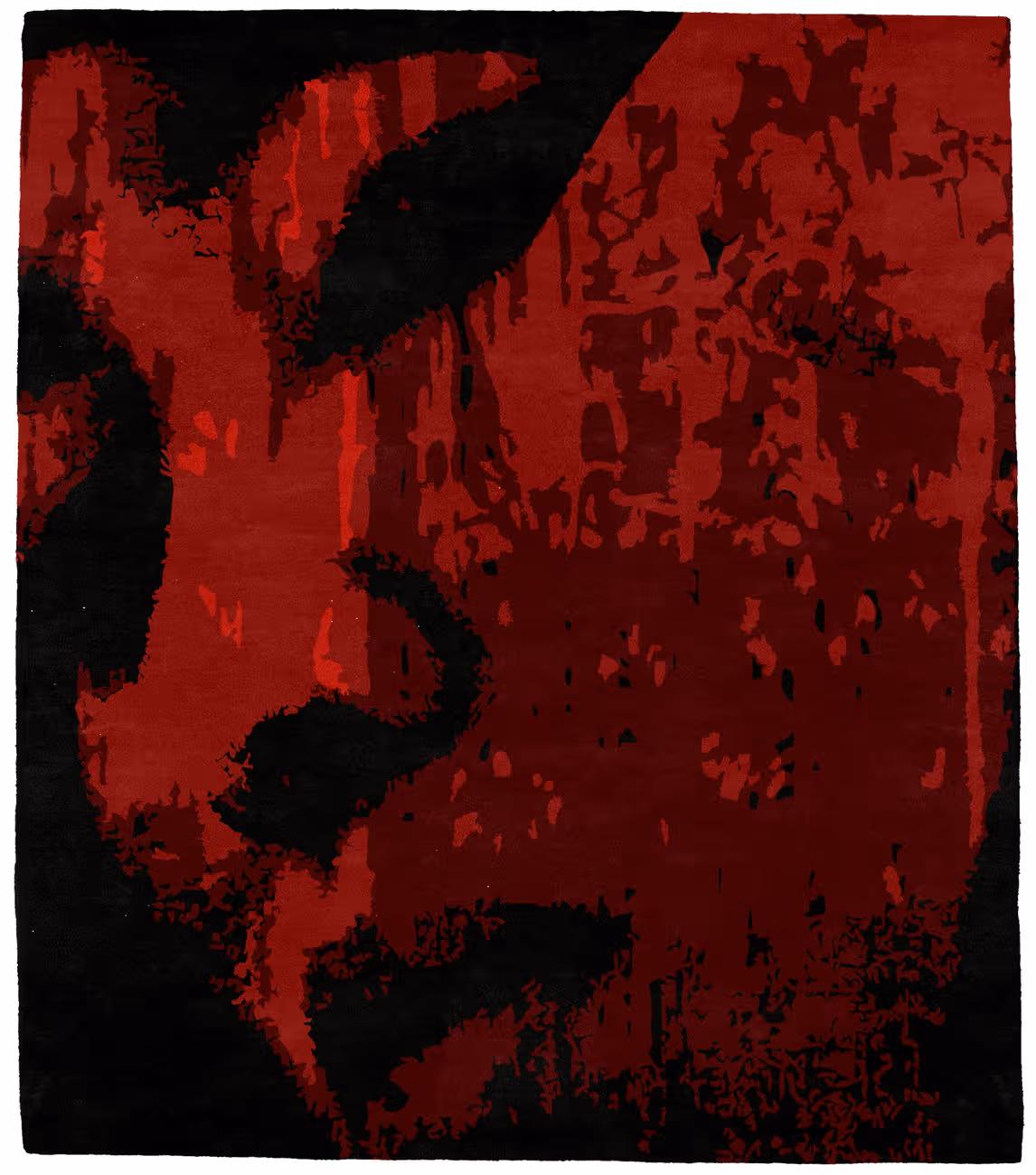 Gaze Crimson Rug