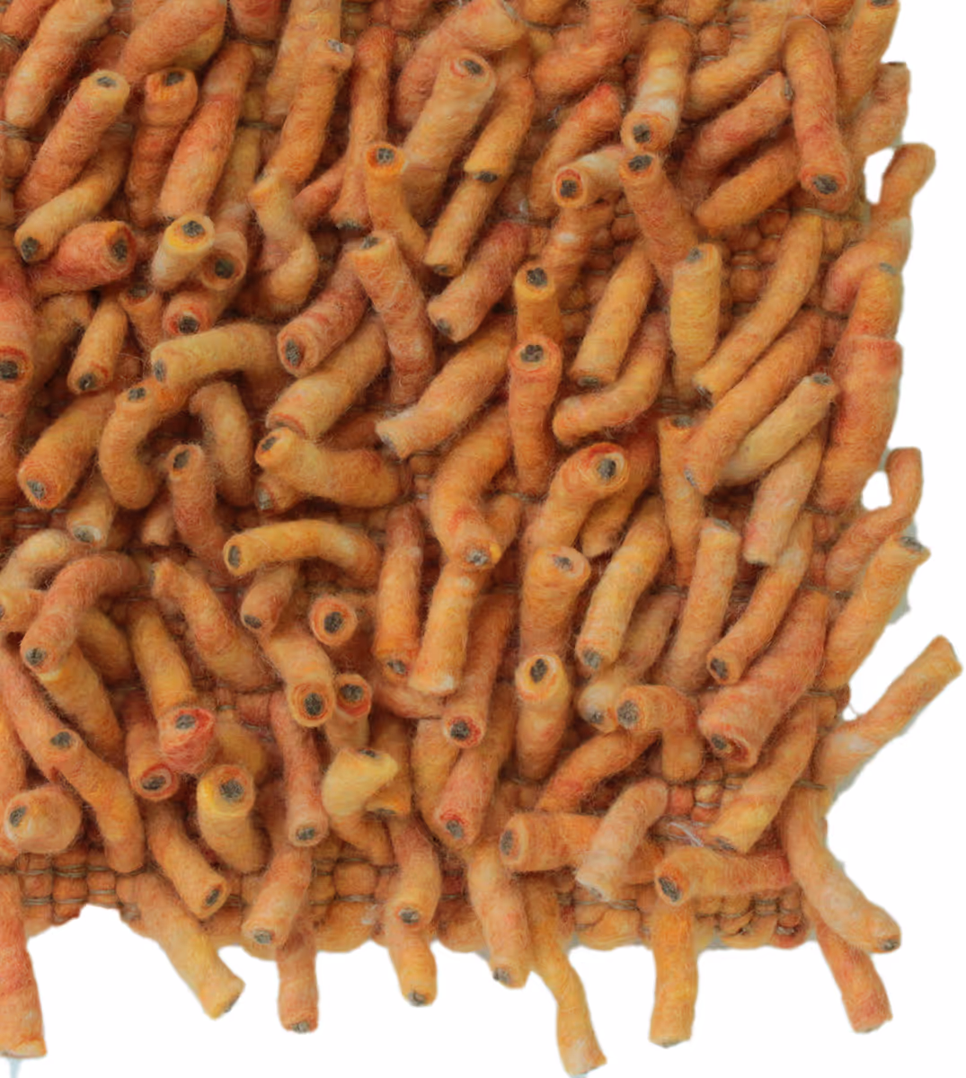 Sedona Solo 20_20 Saffron Yellow Shag Rug Product Image