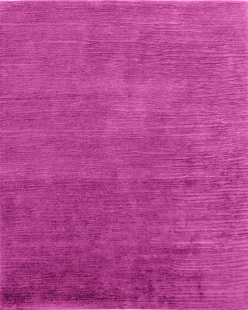 Solid Fuchsia Shore Wool Rug Product Image