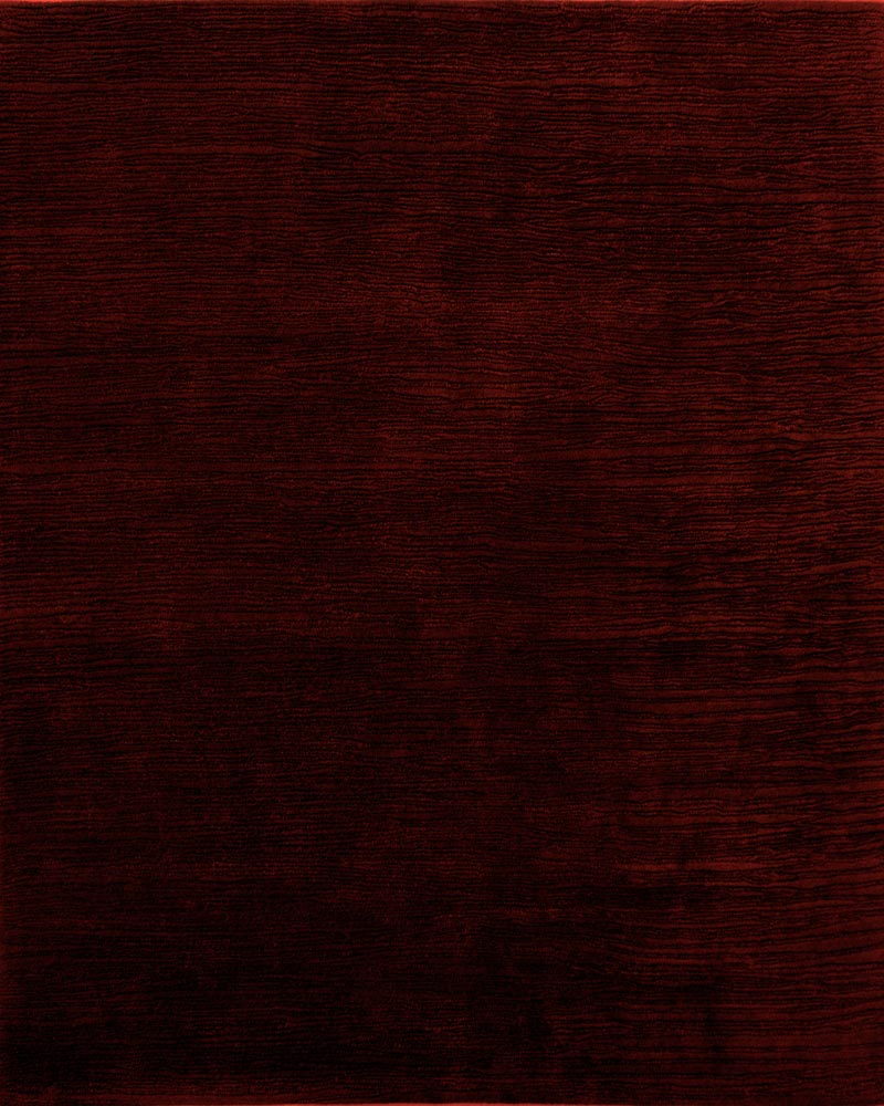 Solid Merlot Shore Wool Rug Product Image