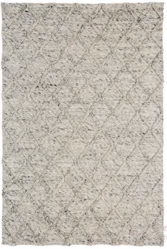 Luxury Lattice 1 Gray Felted Rug Product Image