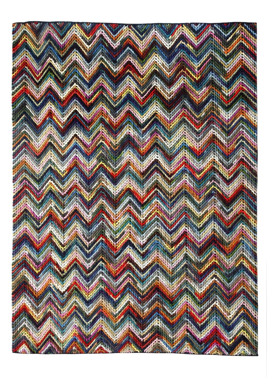 Missoni Multi Colored Felted Rug From The Felt Rugs Collection At Modern Area