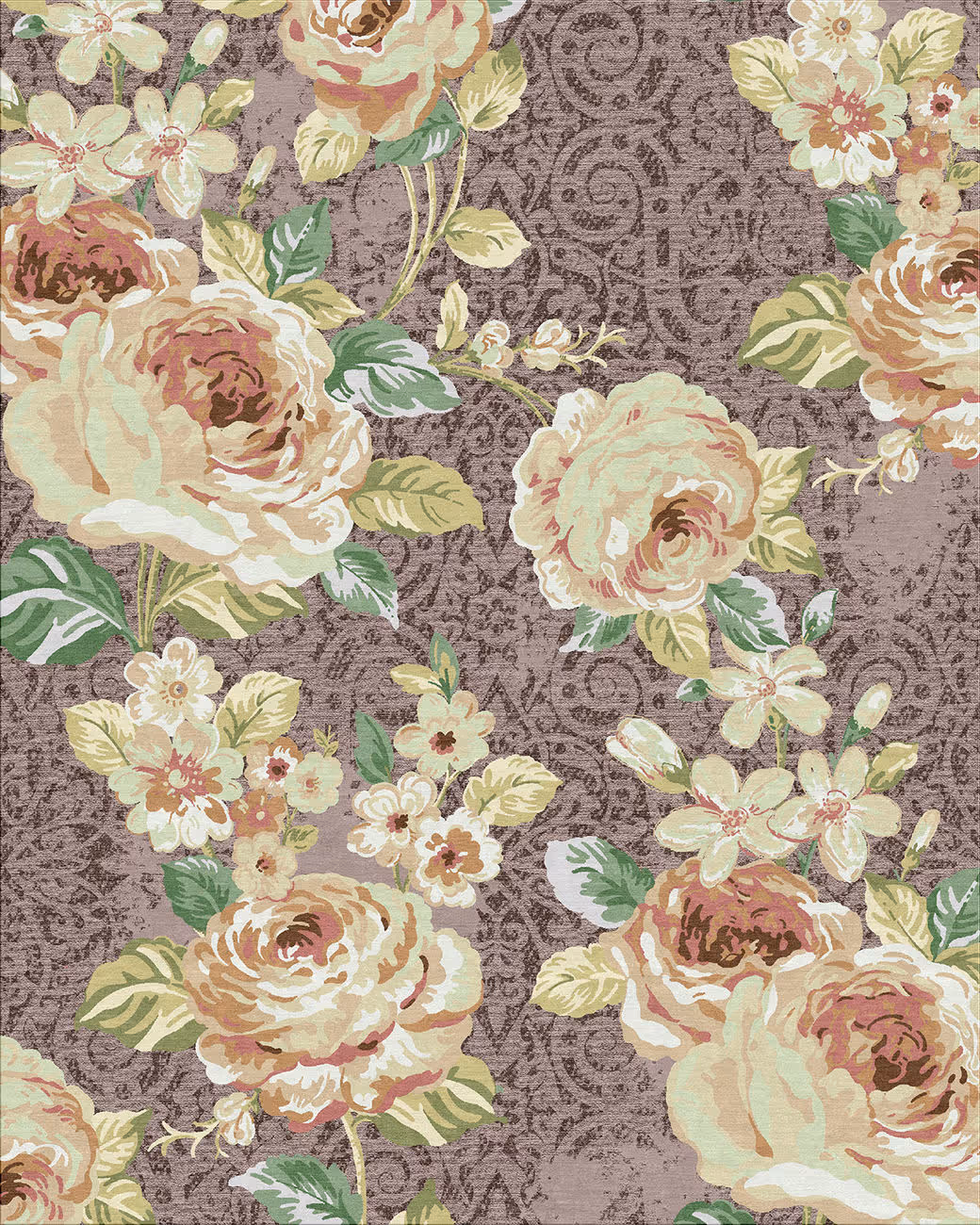 Sarawagi Beige Designer Wool Rug From The Modern Masters