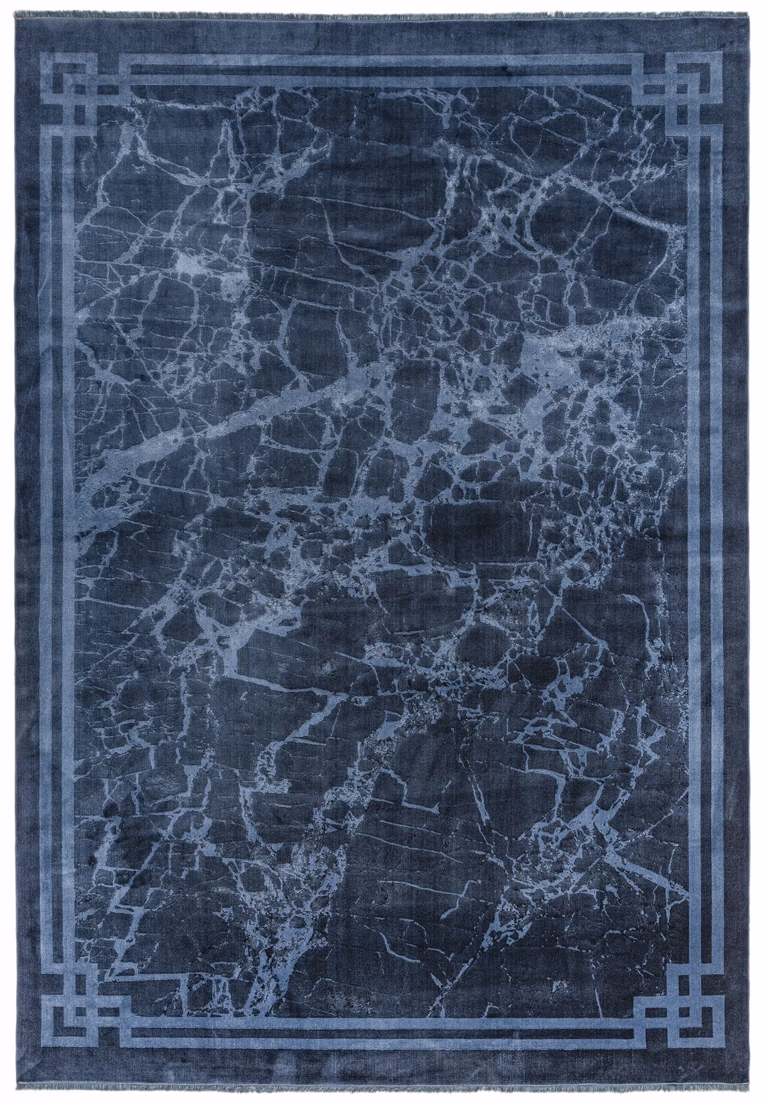 Zehraya ZE02 Ink Blue Border Product Image
