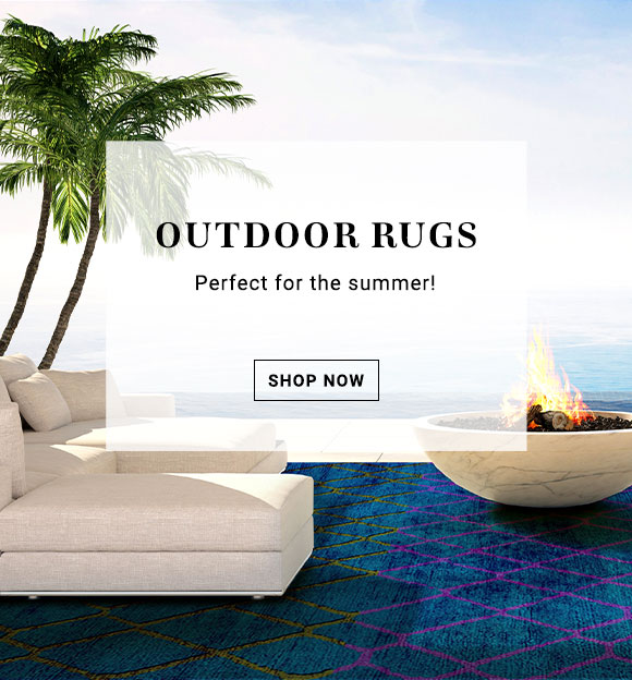 With summer right around the corner, it's the perfect time to explore our collection of beautiful outdoor rugs. View outdoor rugs now!