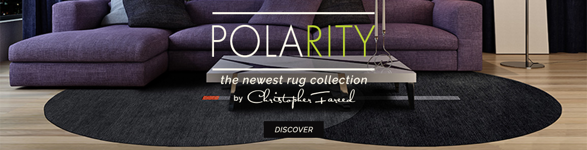 Discover Polarity: the newest collection of luxurious odd shaped area rugs from designer Christopher Fareed. This beautifully modern collection is fully customizable and woven by hand using artisan techniques. Experience the rug collection.