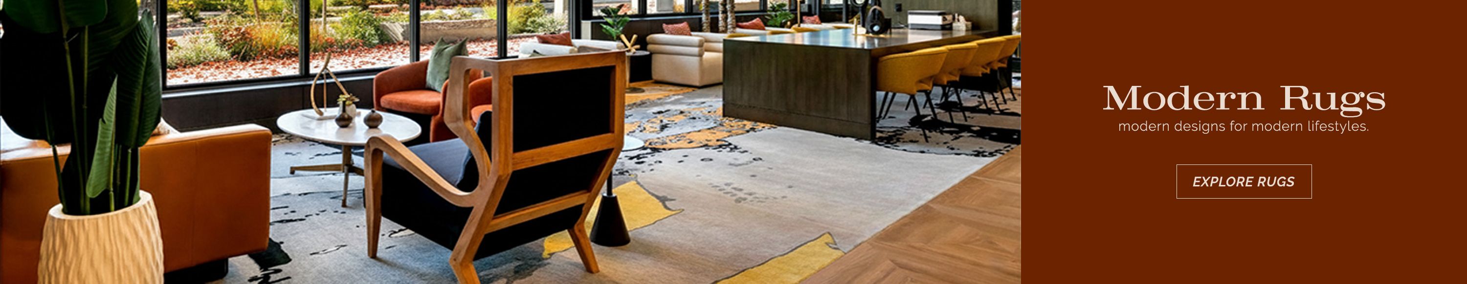 We offer a multitude of modern rug collections suited to modern lifestyles. Discover these curated collections of area rugs now.