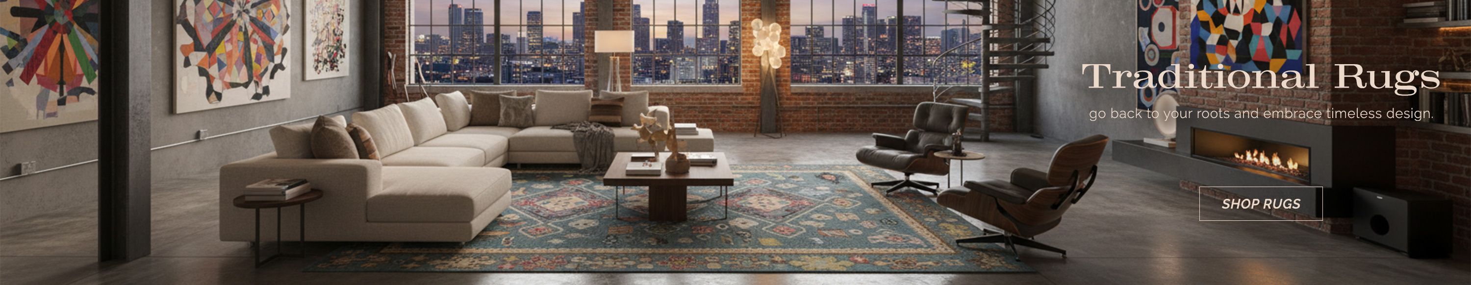 Get back to your roots and embrace the timeless design of traditional rugs. Explore our collections of handmade rugs now.